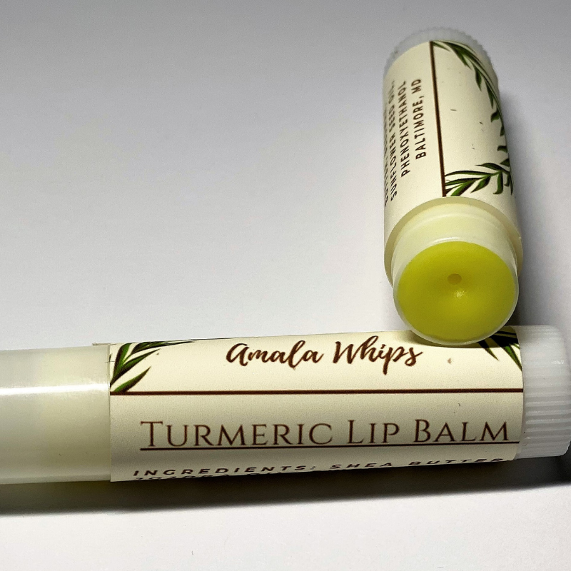 Tumeric lip balm